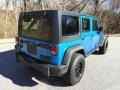 Hydro Blue Pearl - Wrangler Unlimited Sport 4x4 Photo No. 6