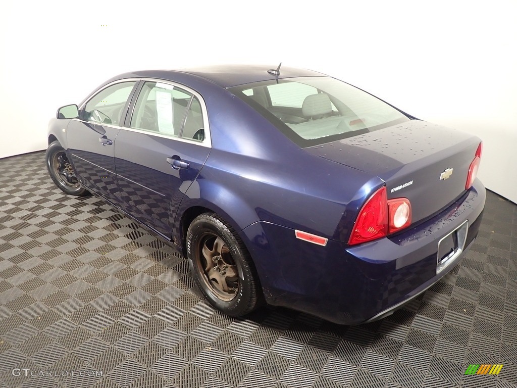 2008 Malibu LS Sedan - Imperial Blue Metallic / Titanium Gray photo #9