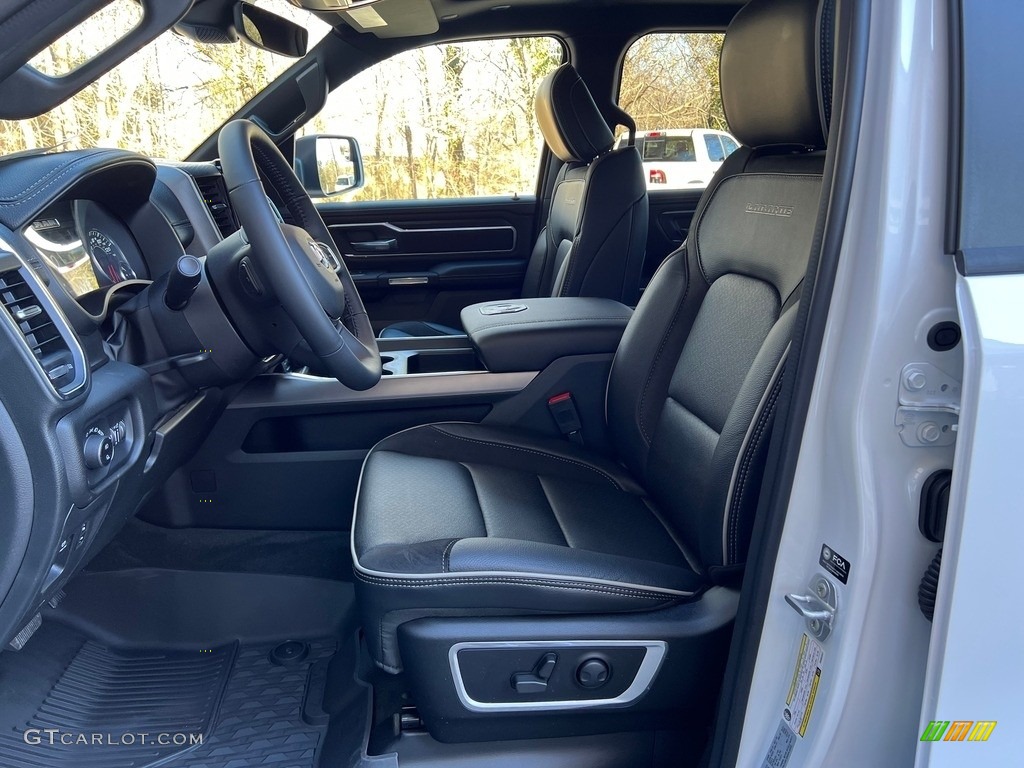 2023 Ram 1500 Laramie Night Edition Crew Cab 4x4 Front Seat Photo #145553344
