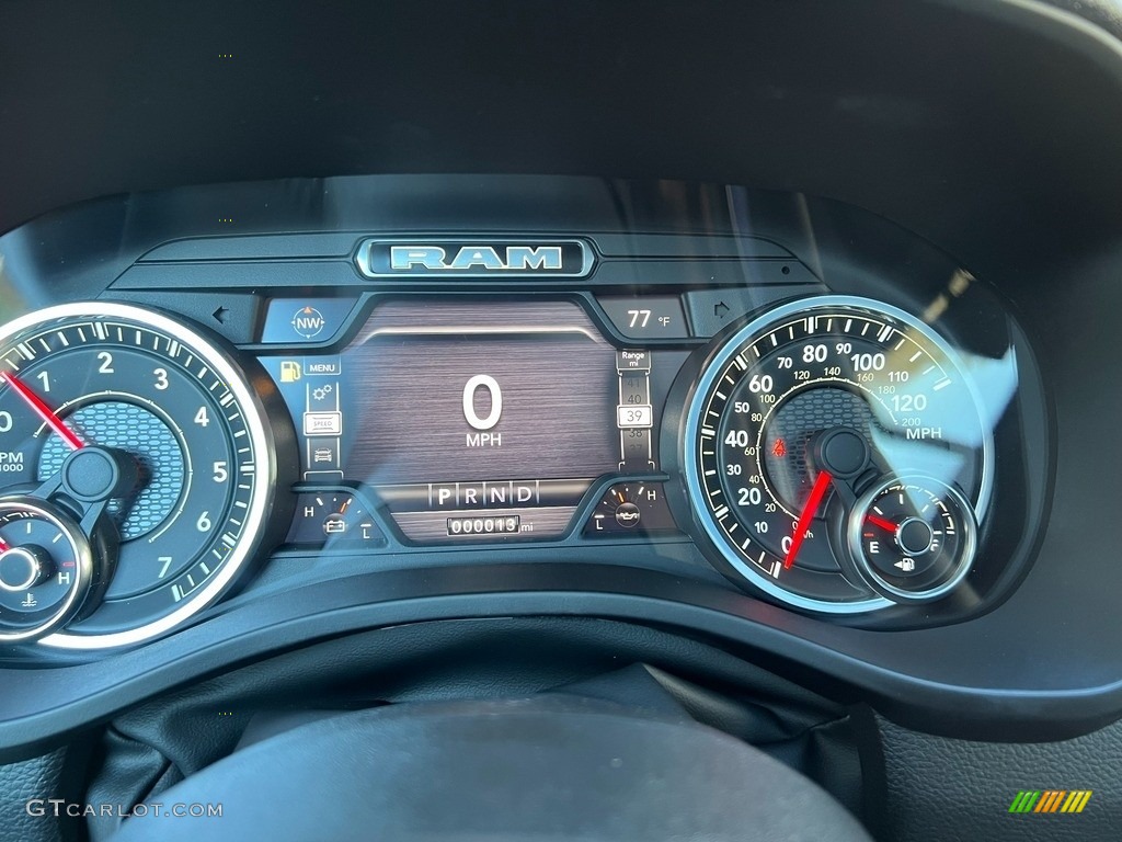 2023 Ram 1500 Laramie Night Edition Crew Cab 4x4 Gauges Photos