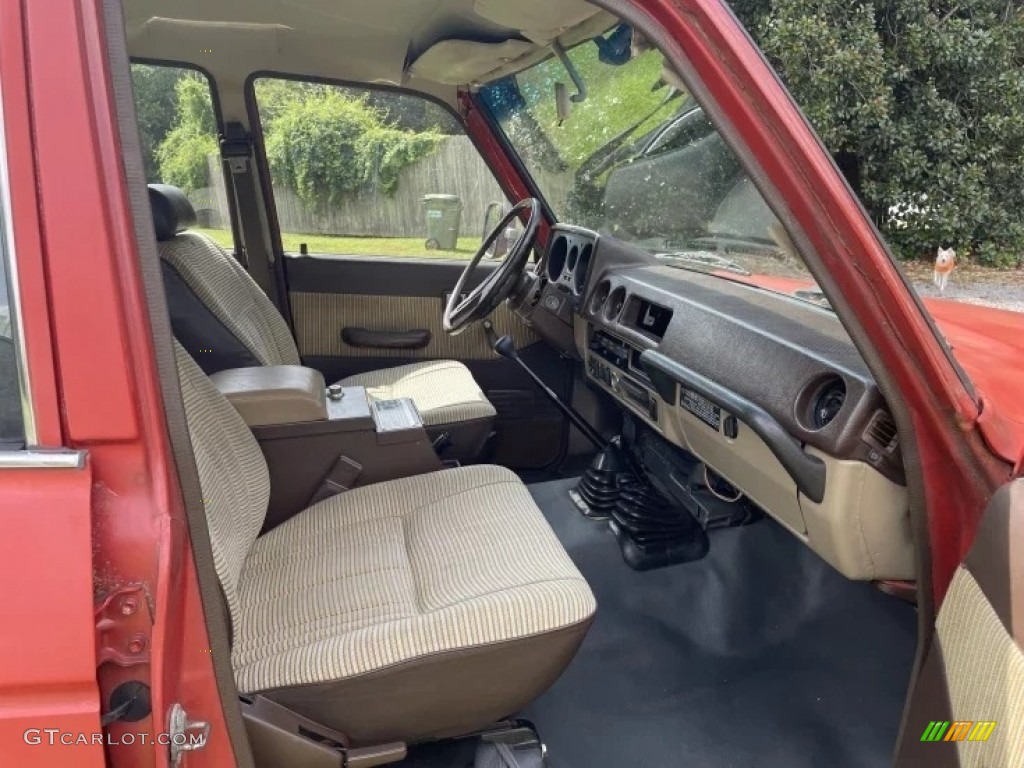 1983 Toyota Land Cruiser FJ60 Front Seat Photo #145553576