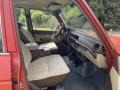 Front Seat of 1983 Land Cruiser FJ60