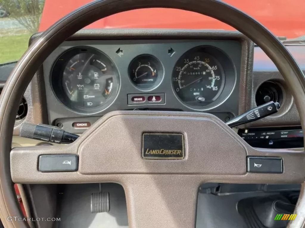 1983 Toyota Land Cruiser FJ60 Steering Wheel Photos