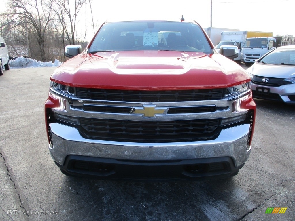 2022 Silverado 1500 Limited LT Crew Cab 4x4 - Red Hot / Jet Black photo #26