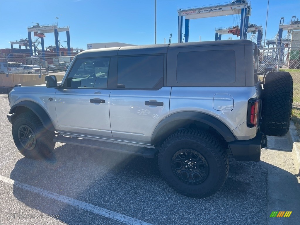 2022 Bronco Wildtrak 4x4 4-Door - Iconic Silver Metallic / Medium Sandstone/Black photo #17