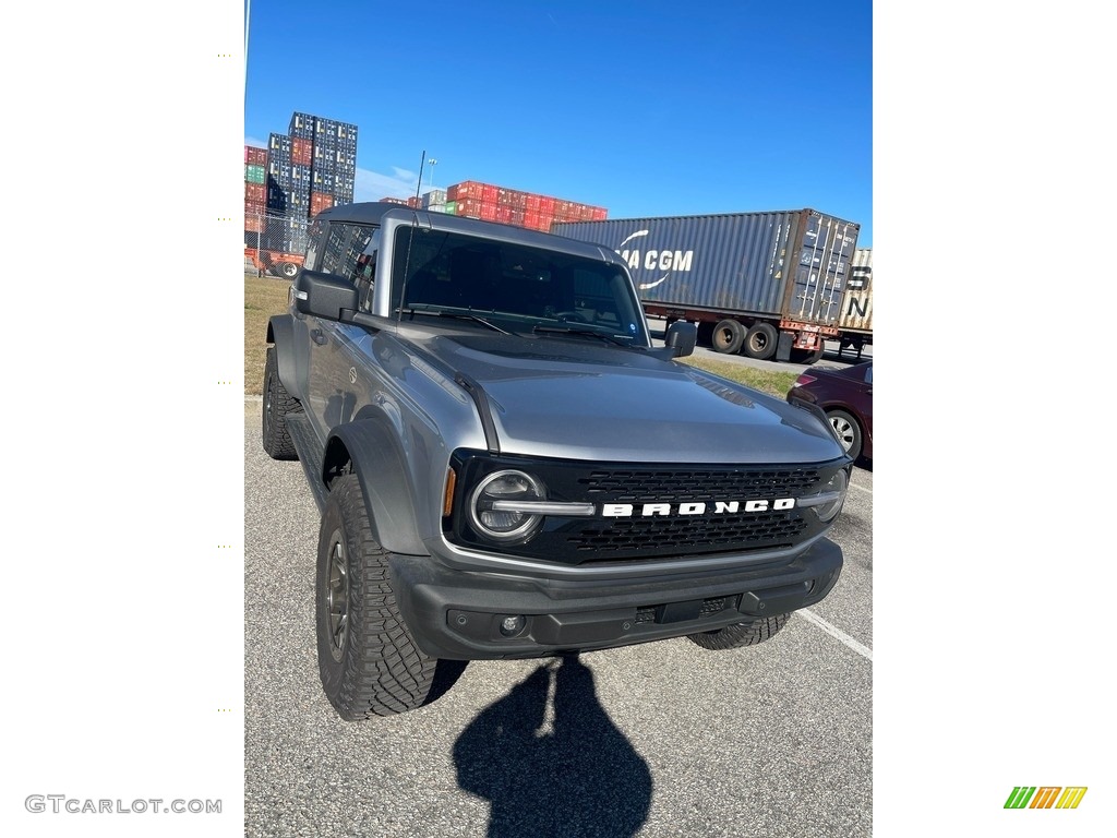 2022 Bronco Wildtrak 4x4 4-Door - Iconic Silver Metallic / Medium Sandstone/Black photo #21