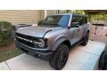 Iconic Silver Metallic 2022 Ford Bronco Wildtrak 4x4 4-Door Exterior