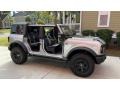 Iconic Silver Metallic 2022 Ford Bronco Wildtrak 4x4 4-Door Exterior