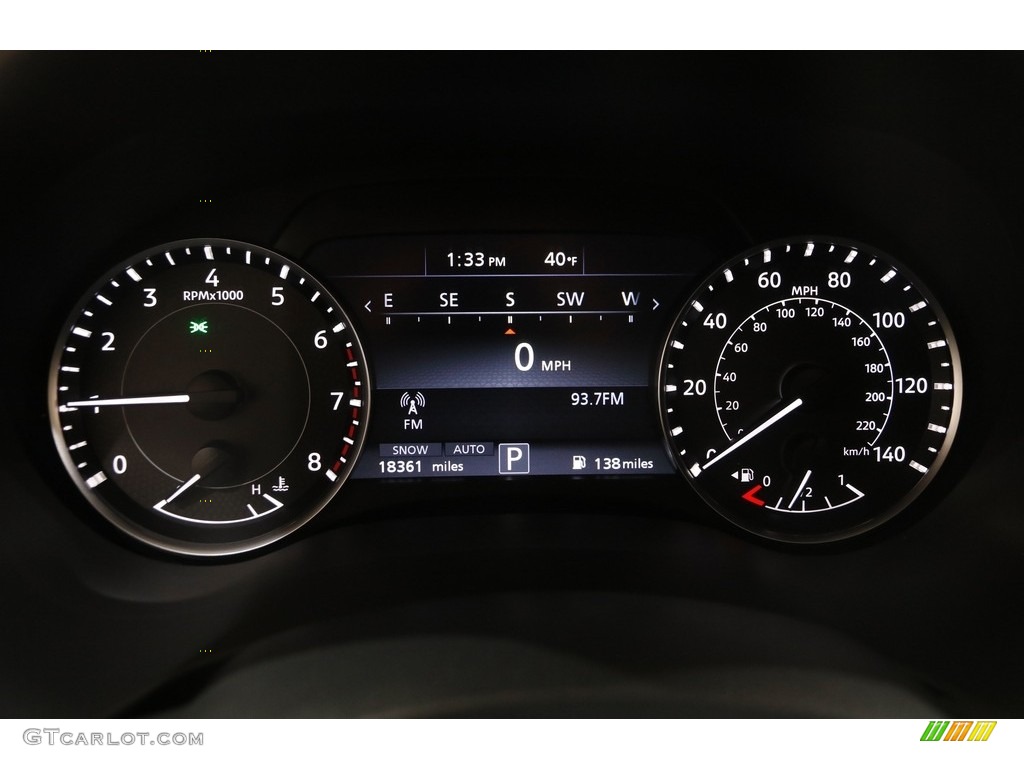 2022 Nissan Armada SL 4x4 Gauges Photo #145554485