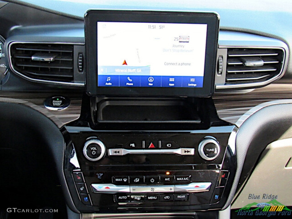 2021 Explorer Limited - Star White Metallic Tri-Coat / Sandstone photo #19