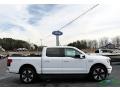 Oxford White 2023 Ford F150 Lightning Platinum 4x4 Exterior