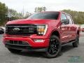 2022 Rapid Red Metallic Tinted Ford F150 Lariat SuperCrew 4x4 #145554656