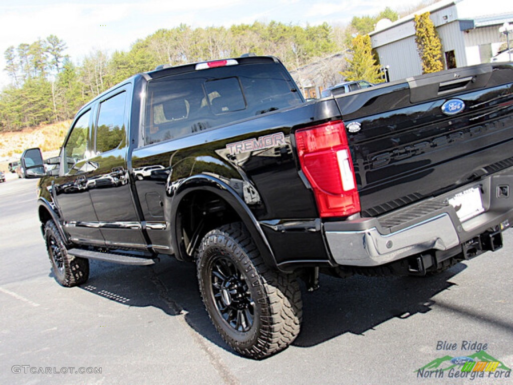 2022 F250 Super Duty Tremor Crew Cab 4x4 - Agate Black / Black Onyx photo #31