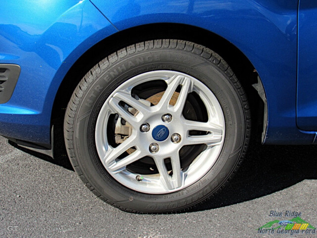 2019 Fiesta SE Sedan - Lightning Blue / Charcoal Black photo #9