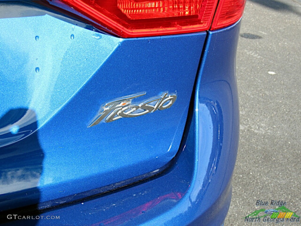 2019 Fiesta SE Sedan - Lightning Blue / Charcoal Black photo #32