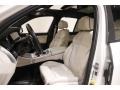 Ivory White 2022 BMW X5 M50i Interior Color