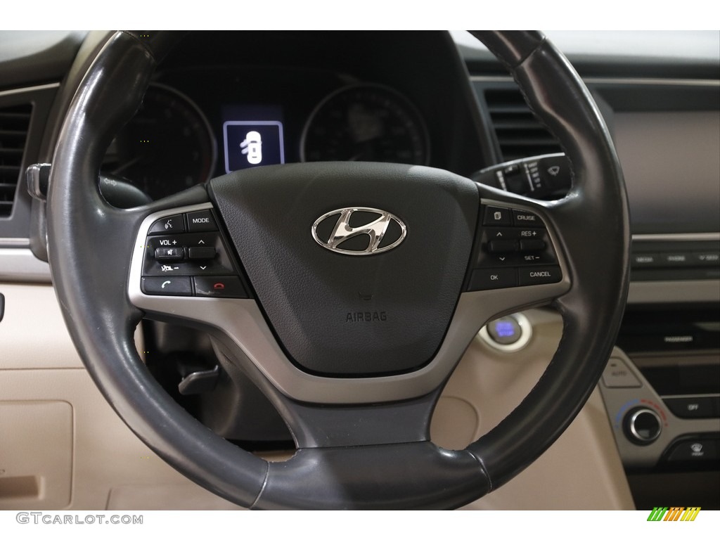 2018 Elantra Value Edition - Scarlet Red / Beige photo #7