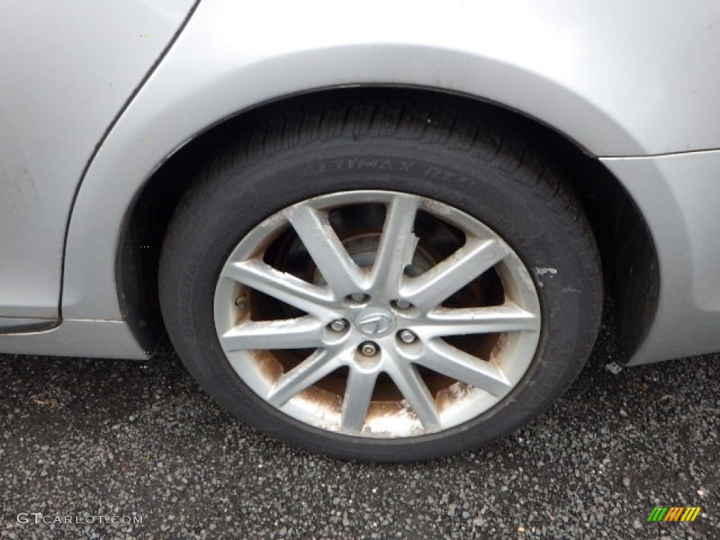 2006 GS 300 AWD - Mercury Silver Metallic / Ash Gray photo #12