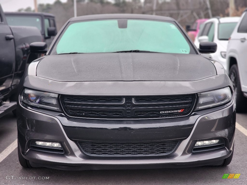 2017 Charger SXT - Granite Pearl / Black photo #2