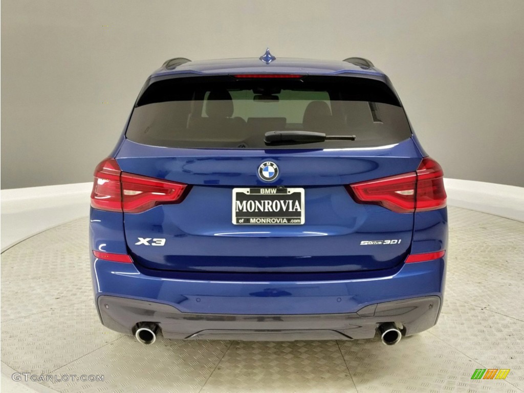 2021 X3 sDrive30i - Phytonic Blue Metallic / Canberra Beige/Black photo #7