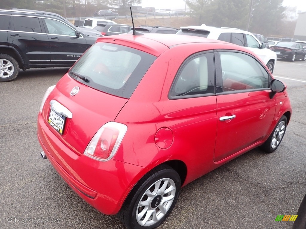 2017 500 Pop - Rosso (Red) / Nero (Black) photo #3