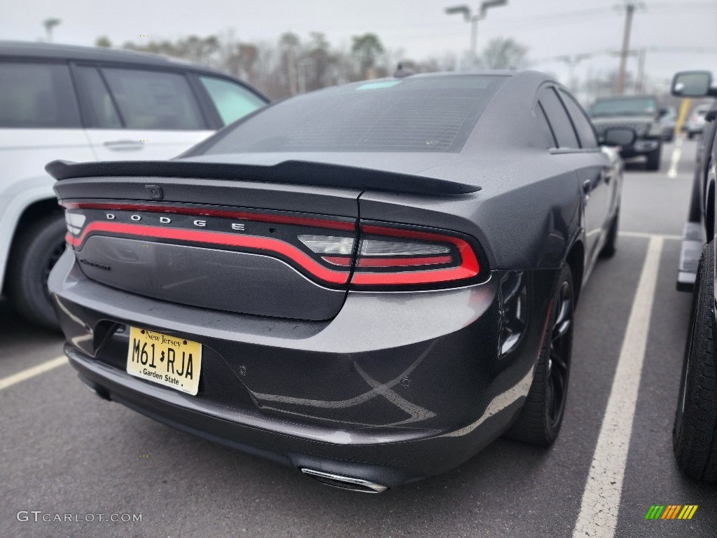 2017 Charger SXT - Granite Pearl / Black photo #6