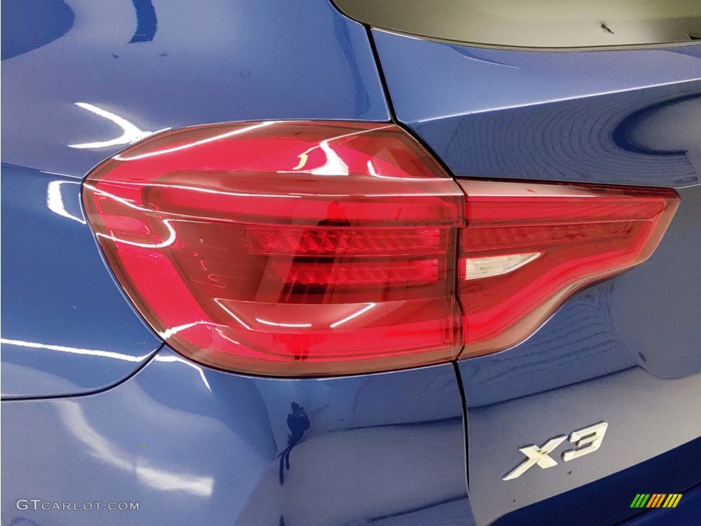 2021 X3 sDrive30i - Phytonic Blue Metallic / Canberra Beige/Black photo #8
