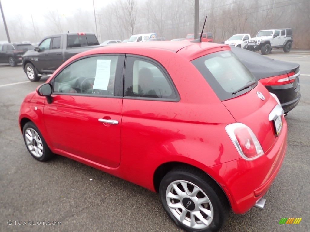 2017 500 Pop - Rosso (Red) / Nero (Black) photo #4