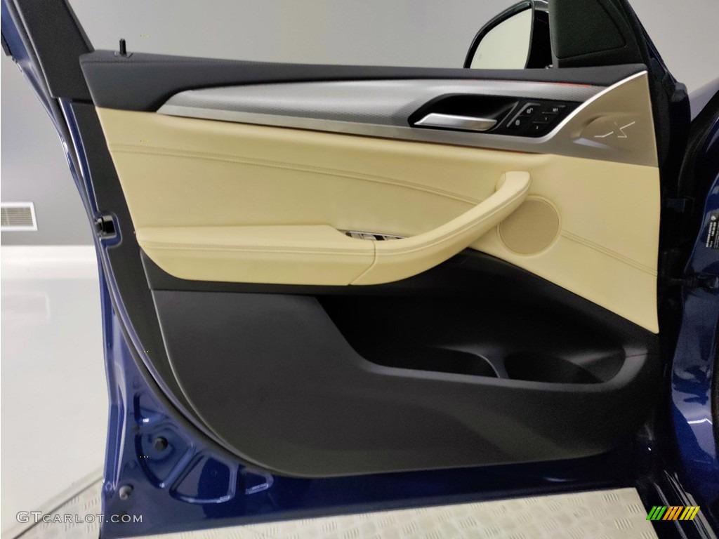2021 X3 sDrive30i - Phytonic Blue Metallic / Canberra Beige/Black photo #11