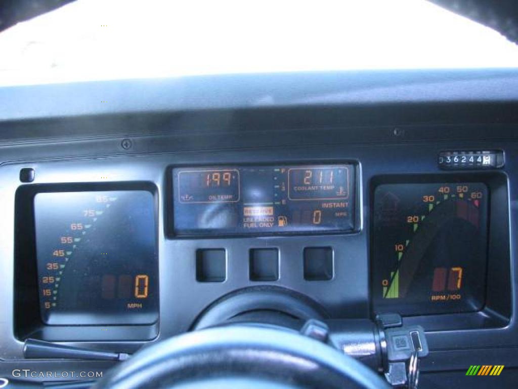 1989 Corvette Coupe - Black / Black photo #10