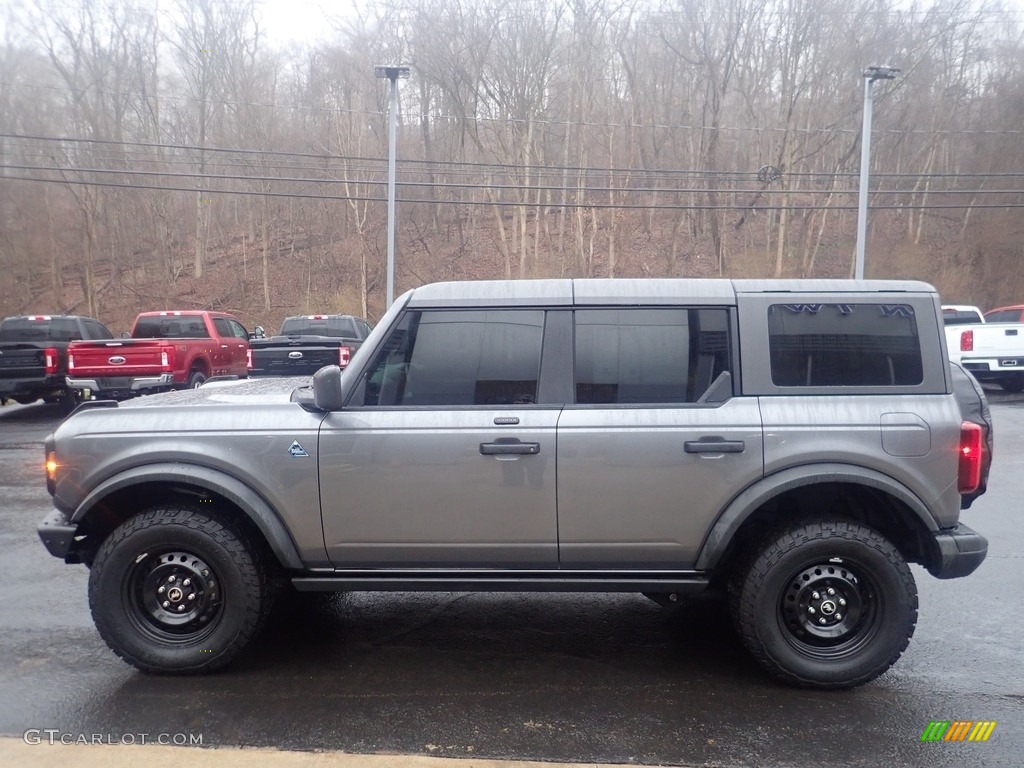 Carbonized Gray 2021 Ford Bronco Black Diamond 4x4 4-Door Exterior Photo #145559269