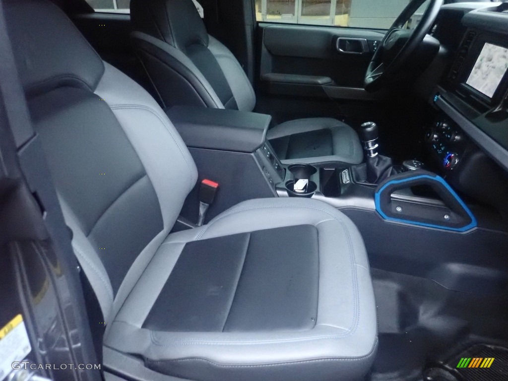 2021 Ford Bronco Black Diamond 4x4 4-Door Front Seat Photo #145559369