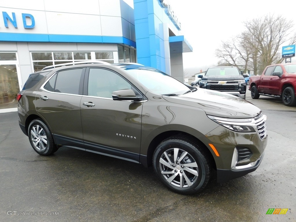 2023 Equinox Premier AWD - Harvest Bronze Metallic / Jet Black/Maple Sugar photo #5