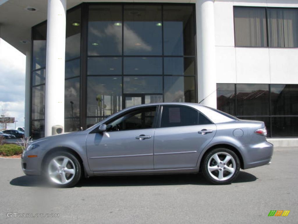 2006 MAZDA6 s Sedan - Tungsten Gray Metallic / Gray photo #1