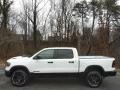 Bright White 2023 Ram 1500 Rebel Crew Cab 4x4 Exterior