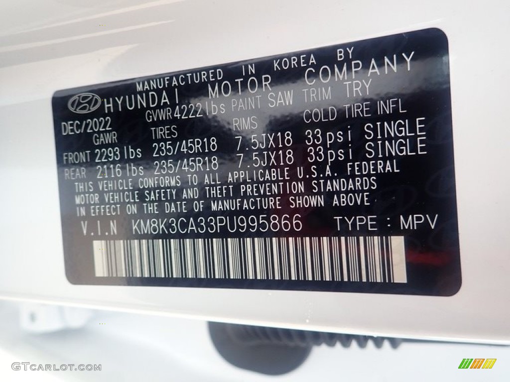 2023 Kona Color Code SAW for Lunar White Photo #145560539