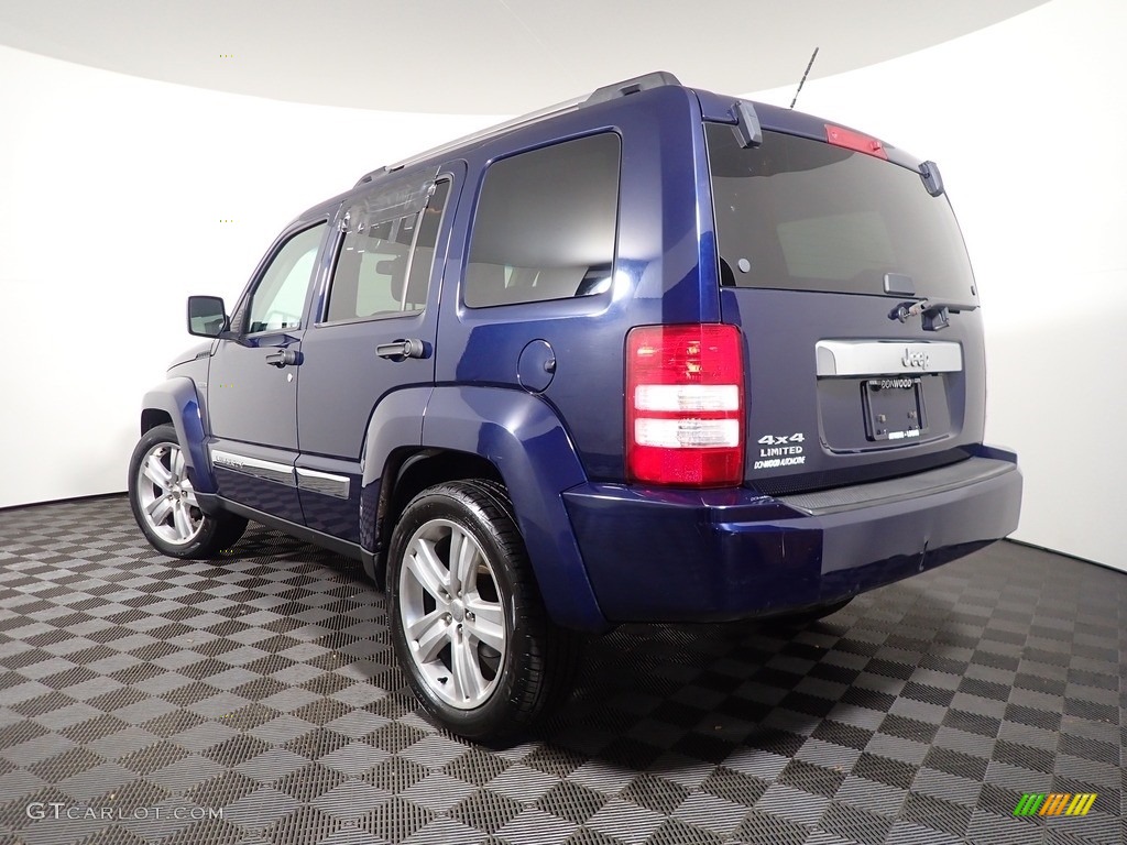 2012 Liberty Jet 4x4 - True Blue Pearl / Dark Slate Gray photo #13