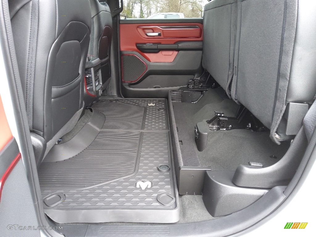 Red/Black Interior 2023 Ram 1500 Rebel Crew Cab 4x4 Photo #145560638