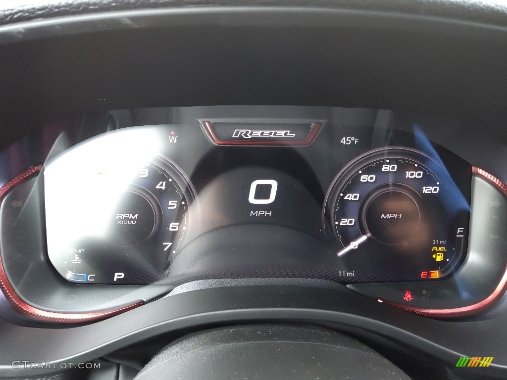 2023 Ram 1500 Rebel Crew Cab 4x4 Gauges Photo #145560755