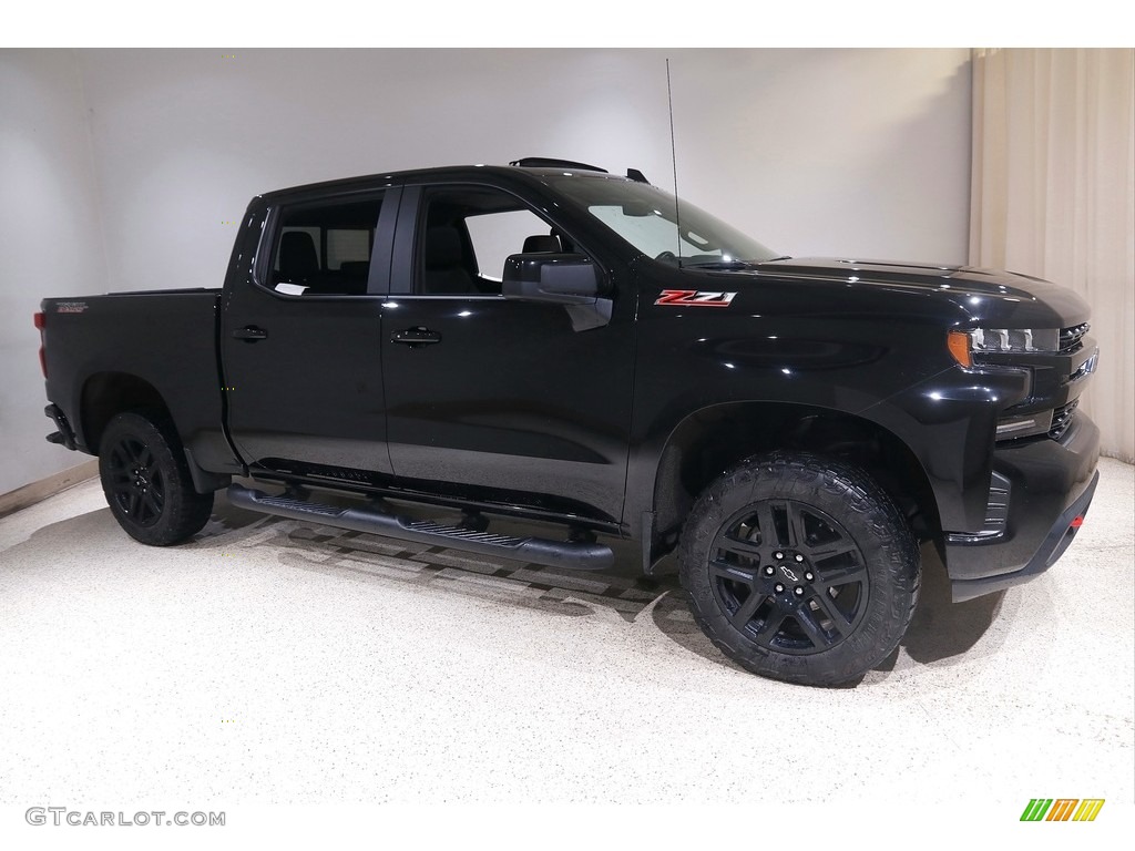 2021 Silverado 1500 LT Trail Boss Crew Cab 4x4 - Black / Jet Black photo #1