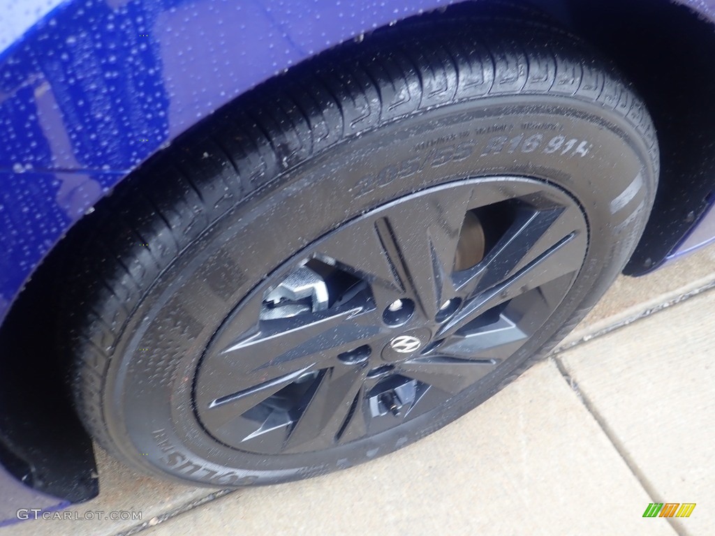 2023 Elantra Blue Hybrid - Intense Blue / Black photo #10