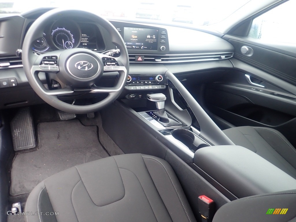 2023 Elantra Blue Hybrid - Intense Blue / Black photo #13
