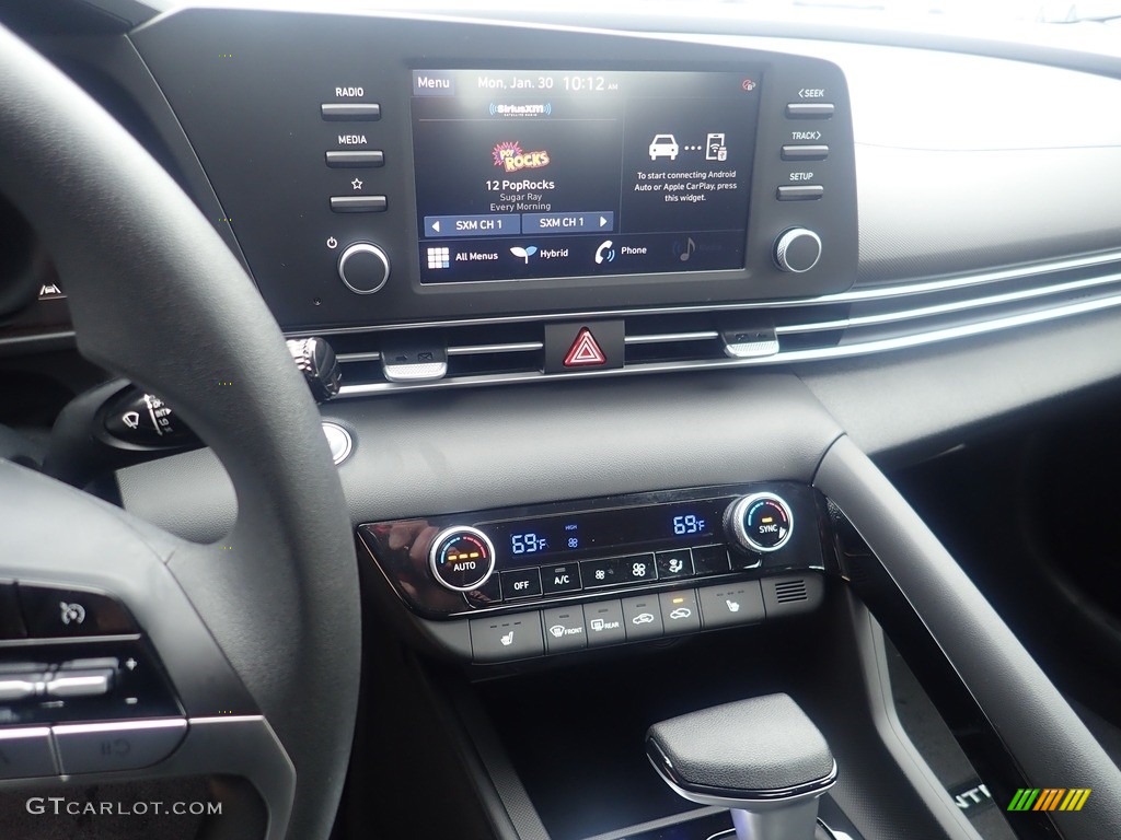 2023 Elantra Blue Hybrid - Intense Blue / Black photo #17