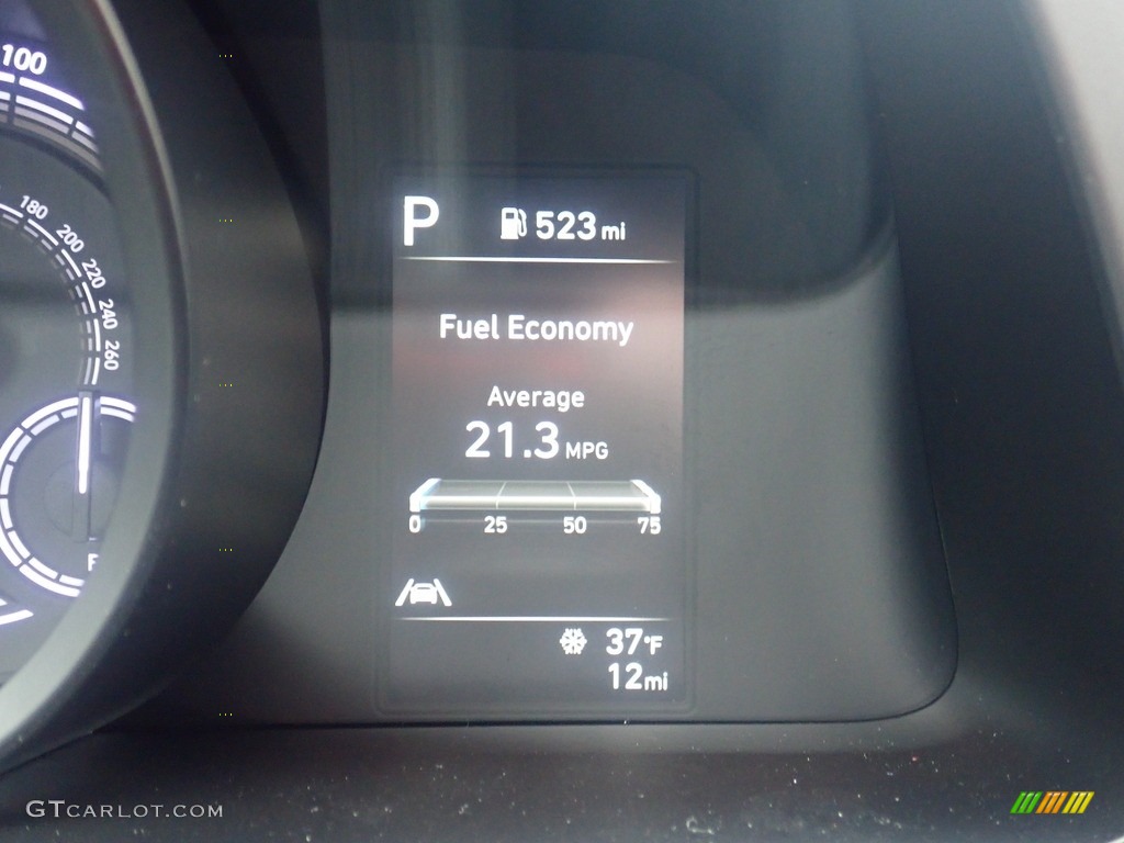 2023 Elantra Blue Hybrid - Intense Blue / Black photo #19