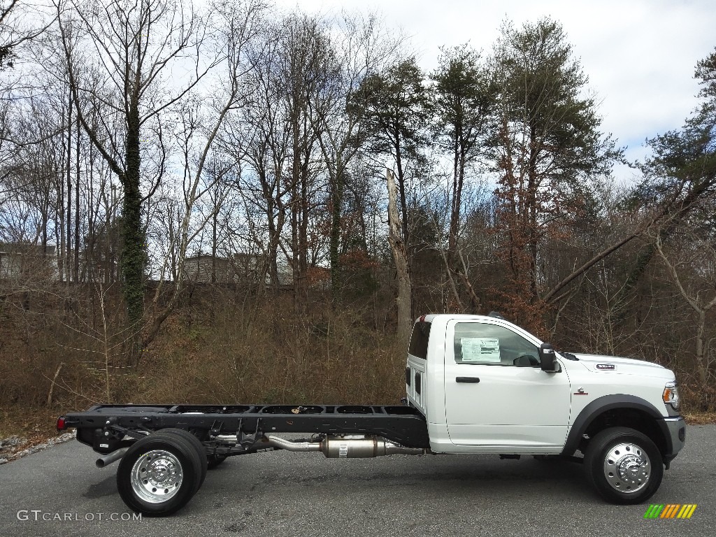 Bright White 2023 Ram 5500 Tradesman Regular Cab Chassis Exterior Photo #145561661