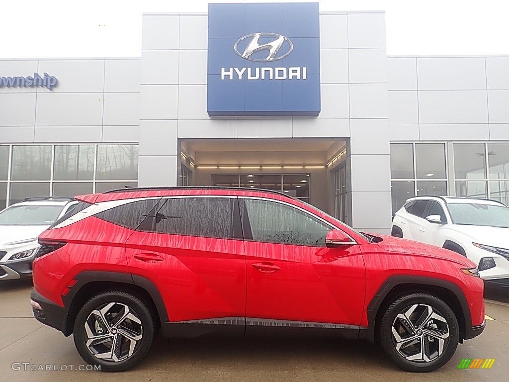 Calypso Red Pearl Hyundai Tucson