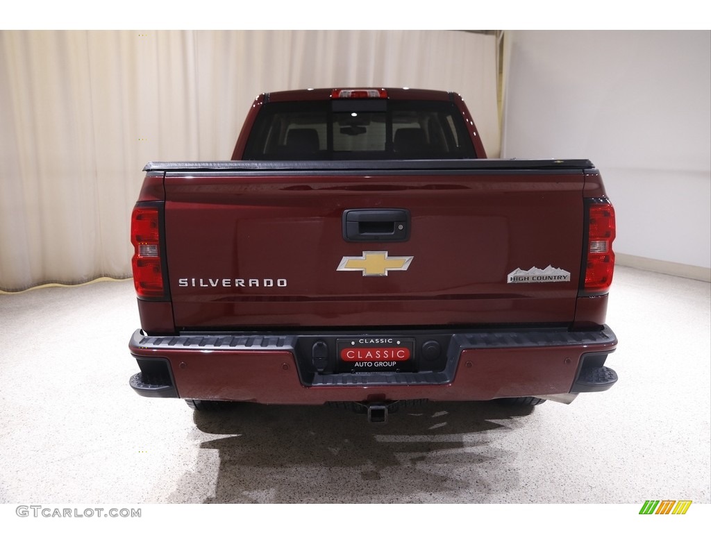 2014 Silverado 1500 High Country Crew Cab 4x4 - Deep Ruby Metallic / High Country Saddle photo #20