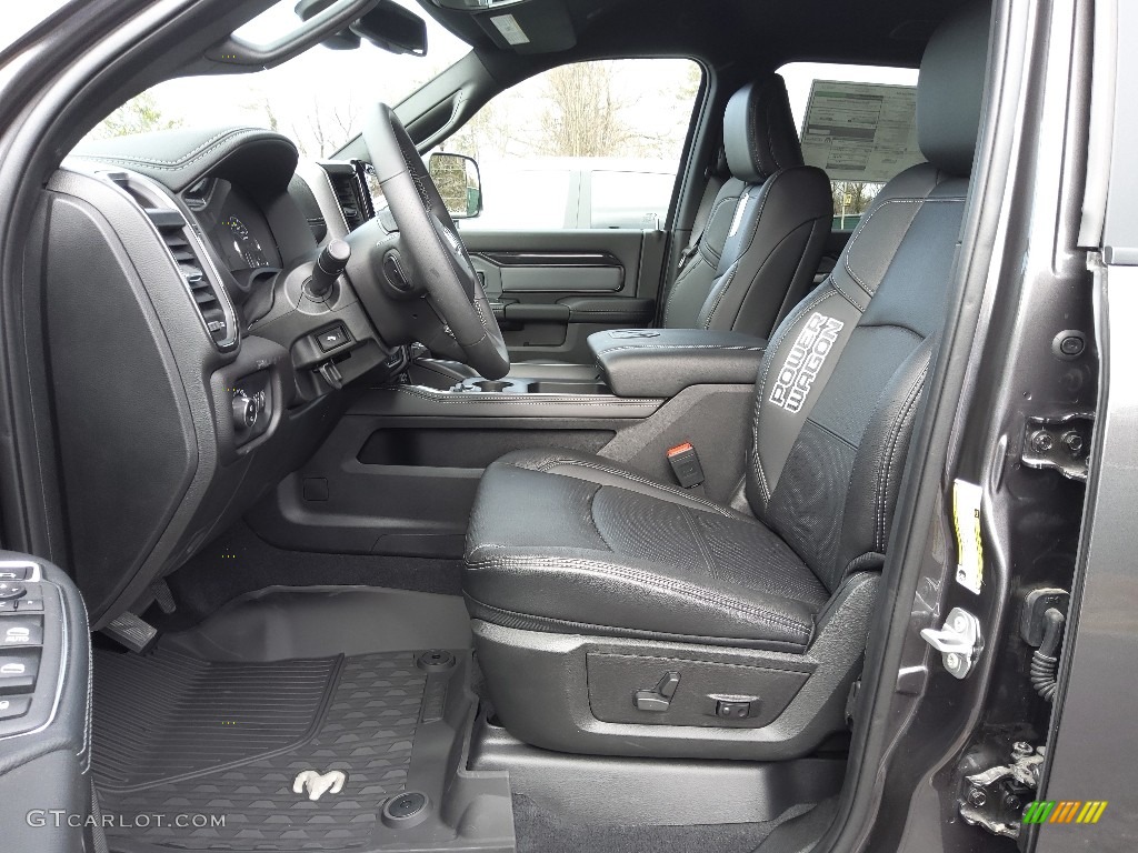 Black Interior 2022 Ram 2500 Power Wagon Crew Cab 4x4 Photo #145562066