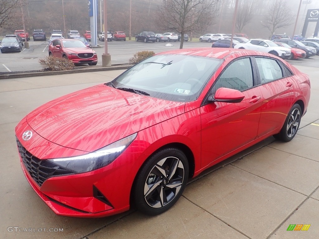 2023 Elantra SEL - Calypso Red / Medium Gray photo #7