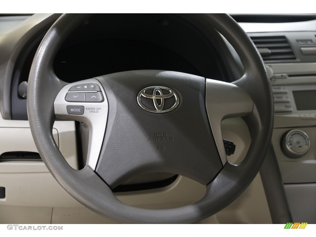 2011 Camry LE V6 - Aloe Green Metallic / Bisque photo #7
